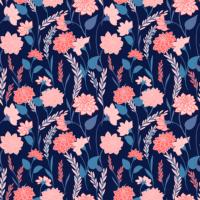 Nouveaux designs d'été 2025, tissu imprimé numérique en coton biologique 100% avec motifs de fleurs pour robes, chemisiers, sacs, chemises