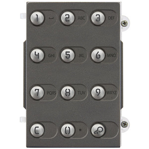 Modulo Frontale per Tastiera Industriale IK09 IP54, Lunghezza 12 Pollici, Larghezza 9,1 Pollici, Altezza 1,9 Pollici - Product Image 1