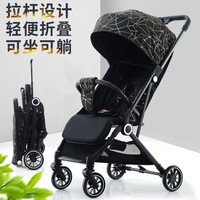 Poussette légère et compacte, chariot pour bébé, poussette pliable personnalisée pour les voyages en avion