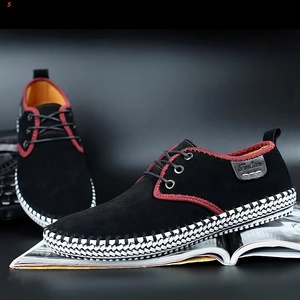 Chaussures Oxford confortables à bout capoté en cuir souple pour homme, idéales pour les mariages, décontractées et pour la marche, avec semelle plate rehaussante - Product Image 6