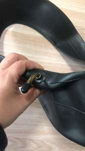 Chinesische Fabrik Hochwertiger Motorrad-Schlauch 3.50-12 mit Gebogenem Ventil - Product Image 3