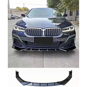 Labio delantero de coche de actualización de tres piezas con aspecto de fibra de carbono para <span class=keywords><strong>BMW</strong></span> 3 Series 5 Series 2018 2019 2020 <span class=keywords><strong>2021</strong></span> - Product Image 2