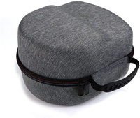 Étui rigide personnalisable pour casque de réalité virtuelle, anti-chute, anti-rayures, sac de rangement avec poche en filet pour accessoires