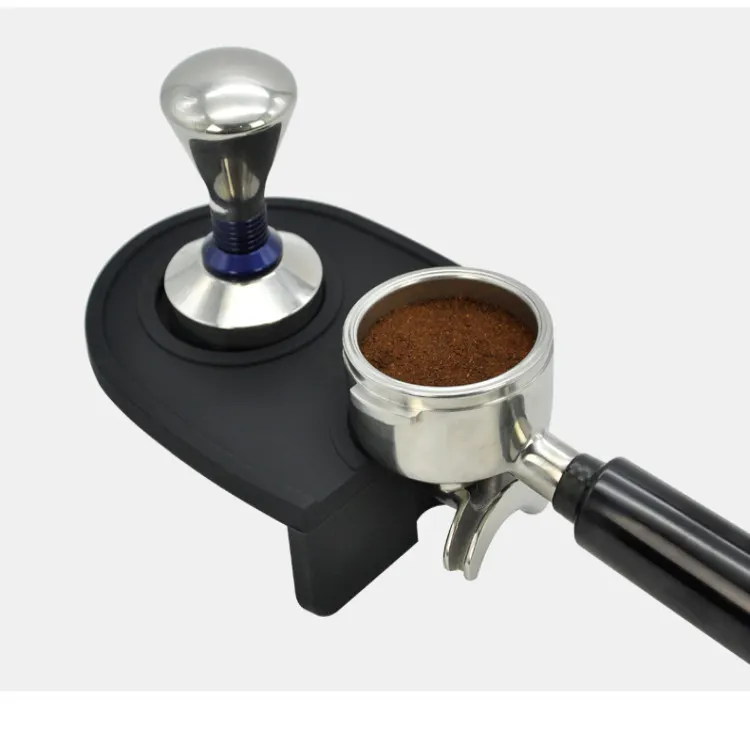 Wholesale Custom Different Types Safe Silicone Barista Espresso Coffee Tamper Mat pad