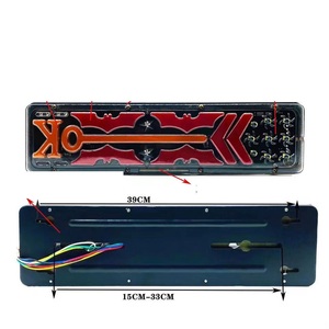Latest Technology 24V Truck Trailer Running Water Steering <b>LED</b> Tail <b>Light</b> - Product Image 1