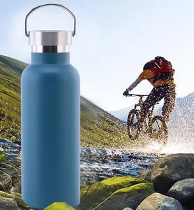 Botol air termos vakum baja tahan karat, desain ramping kelas makanan panas/dingin untuk pelari berkemah bepergian anak-anak 12-24 jam - Product Image 4