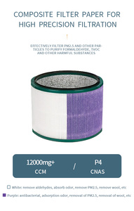 Filtre à <span class=keywords><strong>air</strong></span> de remplacement Dysons pour <span class=keywords><strong>purificateur</strong></span> <span class=keywords><strong>d</strong></span>'<span class=keywords><strong>air</strong></span> Dysons DP01 HP00 - Product Image 2