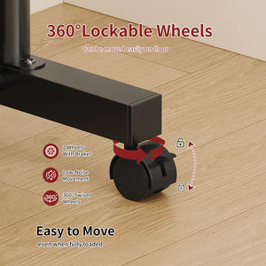 厚手の金属製ダブルロッド衣類ラックボトム<span class=keywords><strong>2</strong></span>面棚付き多機能ホイール付きモダンなリビングルーム収納 - Product Image 5