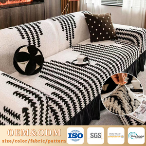 Copridivano con Gonna, Copertura Completa, Universale, Resistente ai Graffi dei Gatti, Adatto per Tutte le Stagioni - Product Image 1