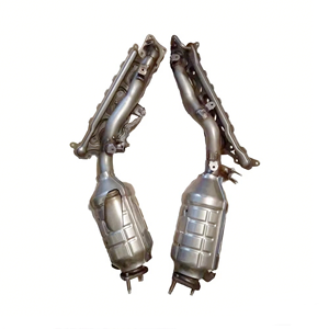 เครื่องฟอกไอเสียเชิงเร่งปฏิกิริยาสแตนเลสสำหรับ Toyota Land Cruiser V8 2014ยูโร2 3 4 5พร้อมเซรามิกซ้ายและขวา - Product Image 1