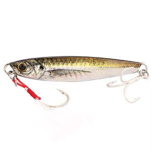 B&U JT52 40g 60g 80g Jig in Metallo Affondante con Sonaglio per Acqua Salata e Dolce, per Spigola, Luccio, Persico, Snapper, Tonno, Attrezzatura da Pesca a Lancio - Product Image 1