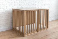 Maison en bois écologique pour chien et chat Maison écologique pour animaux de compagnie Toutes saisons Maison chaude pour animaux de compagnie Produit robuste pour animaux de compagnie