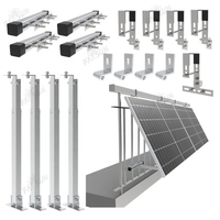 Structure photovoltaïque de balcon FarSun, système solaire réglable pour panneaux photovoltaïques de balcon