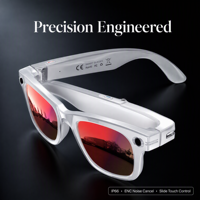 Nouvelles lunettes caméra intelligentes avec assistance IA, traduction multilingue en temps réel, charge magnétique, longue autonomie de la batterie