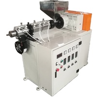 Machine soudeuse plastique à arbre unique de laboratoire, extrudeuse de ligne de marquage de couleur, de tuyau PP PE