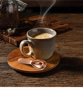Juego de Cucharas Medidoras de Café con Logotipo Personalizado, 15 <span class=keywords><strong>ml</strong></span> y <span class=keywords><strong>30</strong></span> <span class=keywords><strong>ml</strong></span>, de Acero Inoxidable con Mango Corto - Product Image 3