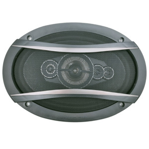 TS-A6950 6"x9" 450W Máx. Par de <span class=keywords><strong>Altavoces</strong></span> Coaxiales para Auto de 3 Vías, 12V/24V, con Cono de Papel, para AC Schnitzer X6 E71 SUV 1ra Gen 2010-12 - Product Image 3