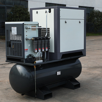 Compresseur d'air à vis SUNHI 15kw 20hp 4-en-1 pour Laser 15kw 20hp 16bar 4-en-1 compresseur d'air à vis tout-en-un