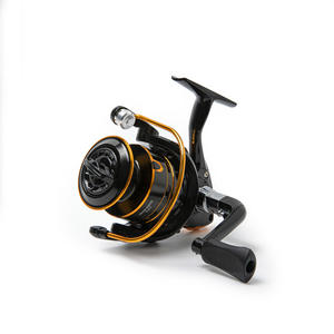 <span class=keywords><strong>Moulinet</strong></span> à bouche inclinée en métal ultra-léger KM pour la pêche à la canne à pêche longue avec appât - Product Image 6