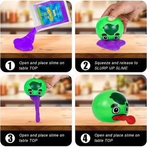 Round Expression <b>Ball</b> PU Novelty Stress Relief <b>Squeeze</b> Toys Unisex for 5 to 7 Years Kids - Product Image 3