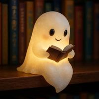 Figurine de fantôme mignon en résine blanche, plusieurs styles, pour la saison effrayante, décoration d'intérieur