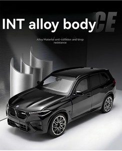 Coche Deportivo de Metal a Escala <span class=keywords><strong>1</strong></span>:<span class=keywords><strong>24</strong></span>, BMW X5M, con Sonido y Luces, Puertas Abatibles, Colección de Regalo, Modelo de Coche <span class=keywords><strong>1</strong></span>/<span class=keywords><strong>24</strong></span>, Juguetes para Niños, Vehículo - Product Image 5