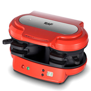 Máquina para Hacer Hamburguesas Eléctrica RAF de 1200W, Electrodoméstico de Doble Cámara con Calor Uniforme para Hamburguesas Caseras y Sándwiches de Desayuno - Product Image 2