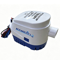 Pompe de cale automatique solaire miniature Mambaflo 12V 24V 750GPH 1100GPH avec interrupteur à flotteur – Liste de prix des pompes submersibles