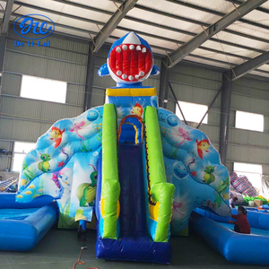 Grand toboggan aquatique gonflable mobile pour enfants, équipement de parc aquatique extérieur, défi aquatique pour <span class=keywords><strong>piscine</strong></span>, fabricant - Product Image 5