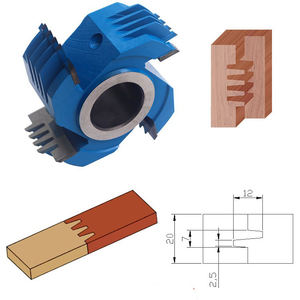 Outils de travail du bois, <span class=keywords><strong>fraise</strong></span> à bois en carbure, <span class=keywords><strong>fraise</strong></span> à rainures et languettes pour la coupe du bois - Product Image 4