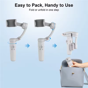 Sıcak satış M1 Smartphone Gimbal <span class=keywords><strong>3</strong></span> eksen telefon tutucu akıllı telefon için çekim Gimbal sabitleyici - Product Image 5