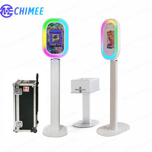 Cabina <span class=keywords><strong>DE</strong></span> FOTOS <span class=keywords><strong>DE</strong></span> BODA fácil <span class=keywords><strong>de</strong></span> configurar sin instalar taburete con luz Led/RGB y ángulo <span class=keywords><strong>de</strong></span> cabeza <span class=keywords><strong>de</strong></span> ventilador ajustable iPad Photo Booth <span class=keywords><strong>Salsa</strong></span> - Product Image 1