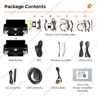 MEKEDE Android autoradio lecteur de musique écran IPS 1920*720 gps 6 + 128G voiture-play auto pour Toyota Land Cruiser 200 2008-2015