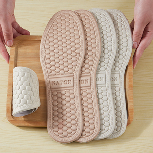 แผ่นรองฝ่าเท้าสำหรับออกกำลังกายผู้ชาย วัสดุ TPR นาโน ป้องกันแบคทีเรีย ระงับกลิ่น ระบายอากาศ ซึมซับเหงื่อ บาง นุ่ม สบาย - Product Image 4