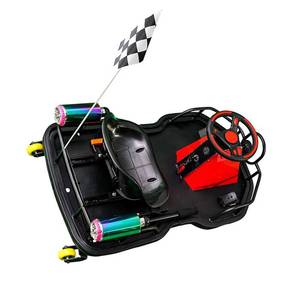 Kart à dérive électrique pliable populaire pour enfants, puissance 350W, tension 36V, quatre roues en plastique avec cadre en acier - Product Image 1