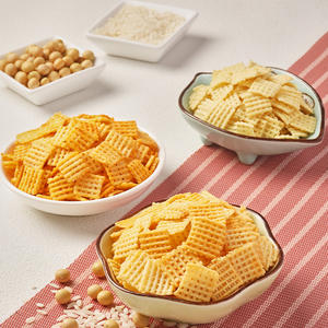 Zhaohui Corteza de arroz Comida instantánea Snack Chinois Saludable Grano Base Snack Tomate Sabor Arroz Patatas fritas - Product Image 3