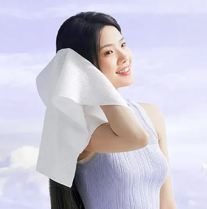 ผ้าเช็ดตัวย่อยสลายได้สำหรับการเดินทาง วัสดุเนื้อนุ่ม หนา เป็นมิตรกับสิ่งแวดล้อม สำหรับการเดินทาง โรงแรม ร้านเสริมสวย ขายส่งสินค้าภายใต้แบรนด์ของลูกค้า (OEM) - Product Image 1