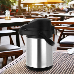 शीर्ष बिकने वाले बाघ गर्म ठंडे पानी चाय स्टेनलेस स्टील 3 लीटर 5l वैक्यूम थर्मल एयरपॉट कॉफी डिस्पेंसर - Product Image 2