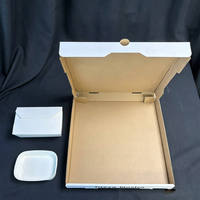 Boîte à hamburger carrée grande taille en kraft recyclé avec logo personnalisé SP5245, vente en gros, qualité alimentaire, biodégradable, marron, à emporter