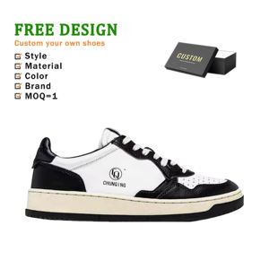 Design personnalisé pour hommes, baskets de sport rétro d'extérieur, chaussures de <span class=keywords><strong>basket</strong></span>-ball et de skateboard décontractées avec LOGO, semelle extérieure en TPU et doublure en maille - Product Image 1