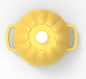 Utensilios de cocina de hierro fundido esmaltado, Horno Holandés, olla grande para calabaza, olla para pan, Horno Holandés de hierro fundido esmaltado - Product Image 4