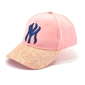 Patchwork Hat All Pink Youth Hat Pink Baseball Cap Custom Logo Baseball Caps