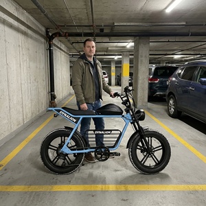 Bicicleta Eléctrica Urbana Compacta de Giro Rápido con Horquilla de Suspensión Delantera, Bicicleta Eléctrica para Estacionamiento en Centros Urbanos y Rampas de Garajes - Product Image 6