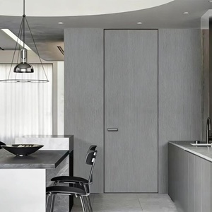<span class=keywords><strong>Porta</strong></span> Invisibile Senza Telaio Ultra Sottile in Alluminio con Struttura a Nido d'Ape in Legno per Interni Camera da Letto - Product Image 1