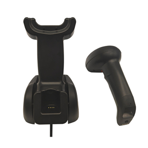 Edoo W43 cầm tay máy quét mã vạch 150m truyền 1D <span class=keywords><strong>2D</strong></span> QR mã 2.4G không dây wifi sạc khung cơ sở cho Chứng Khoán - Product Image 3