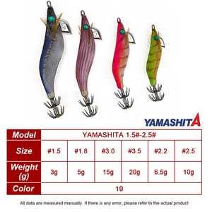 Jigs Japoneses <span class=keywords><strong>Yamashita</strong></span> para Agua Salada 100% Originales con Cuerpo Luminoso #1.5 #1.8 #<span class=keywords><strong>3.0</strong></span> #3.5 #2.2 #2.5 - Product Image 6