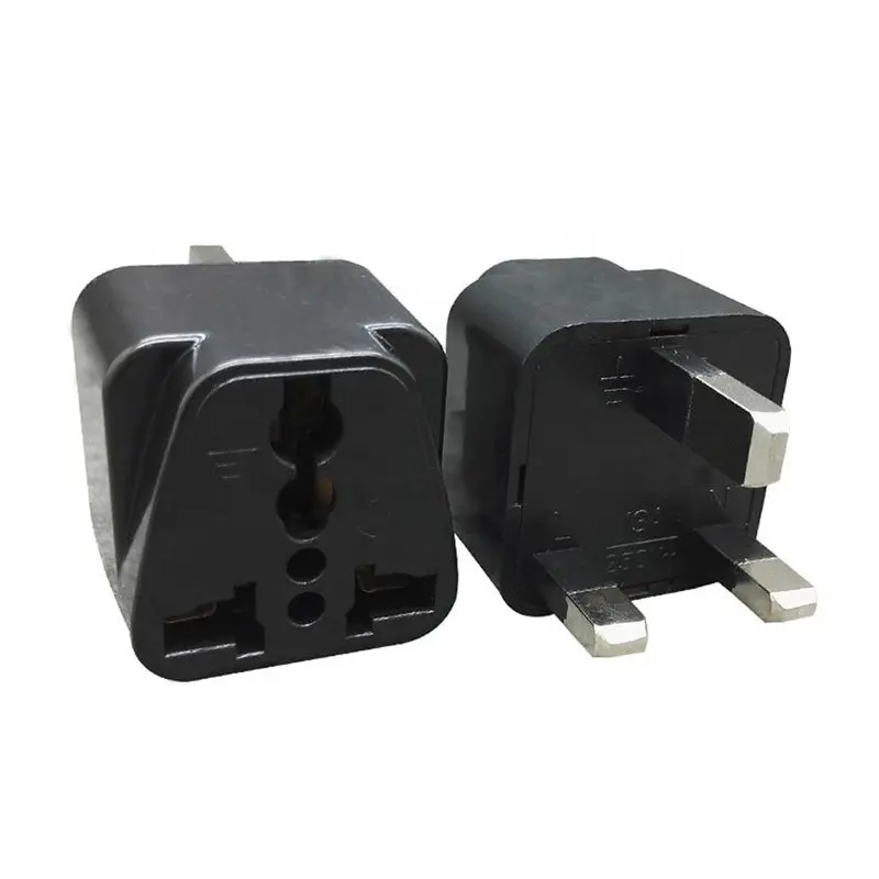 cantell 13A AC Power Adapter Plug Converter Usa/aus/europe/china/india to UK Universal Travel Plug with Socket
