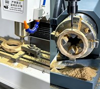Máquina Herramienta CNC de Alta Precisión XH7115B con Precisión de 0.015 mm, Carga de Mesa de 30 kg, Cargador de Herramientas de 10 Estaciones, 380 V, 1 Año de Garantía