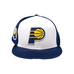 Mode nouveautés pacer broderie Patch casquette de Baseball avec maille chapeau patchs Logo personnalisé casquette de camionneur casquettes