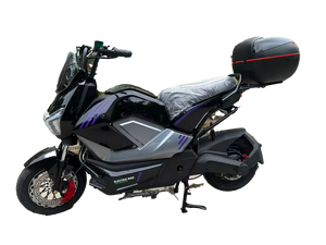 Motocicletas <span class=keywords><strong>El</strong></span>éctricas 60V 1000W con Motor Trasero, 3 Velocidades, Doble Suspensión, Batería de Plomo-Ácido, Ruedas de 10 Pulgadas, Urbanas, Unisex - Product Image 6